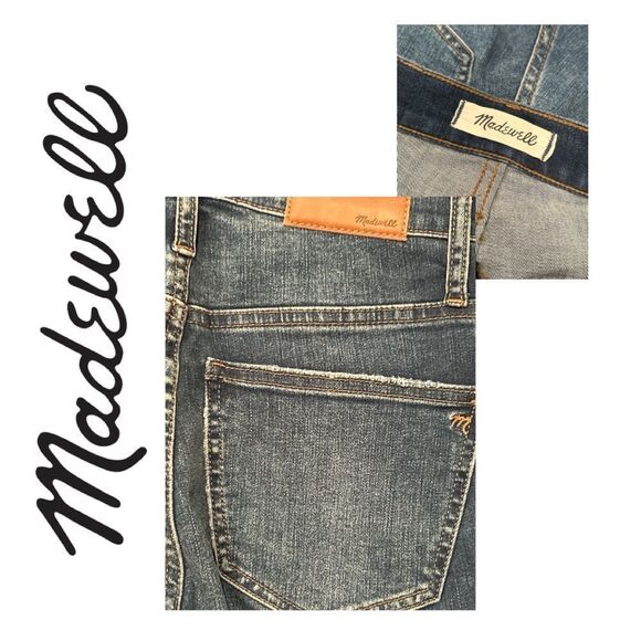 Madewell Women’s 10” High Rise Button Fly Skinny‎ Jeans - Size 24 - Picture 4 of 5